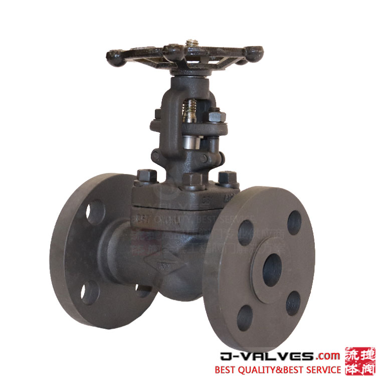 Forged Steel Gate Valve Bb, OS&amp;Y API602, Cl150#, Flange Ends, A105 Body