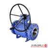 API6D Full Bore Forged Steel A105 Gear Operator Trunnion Ball Valves 