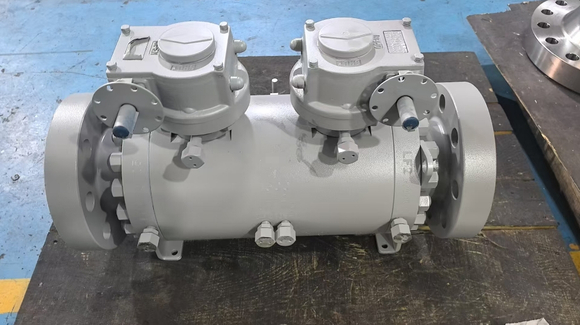 FORGED STEEL DBB TRUNNION BALL  VALVES