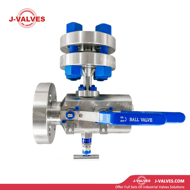 3/4"x1/2"x1/2" 1500LB F316 Stainless Steel DBB Ball Valve Double Isolation Design