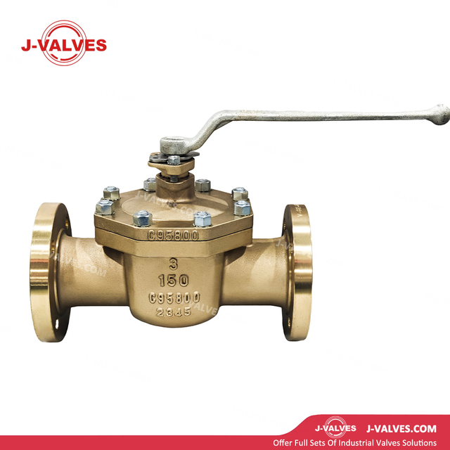 3" 150LB C95800 Top Entry Flanged Floating Ball Valve