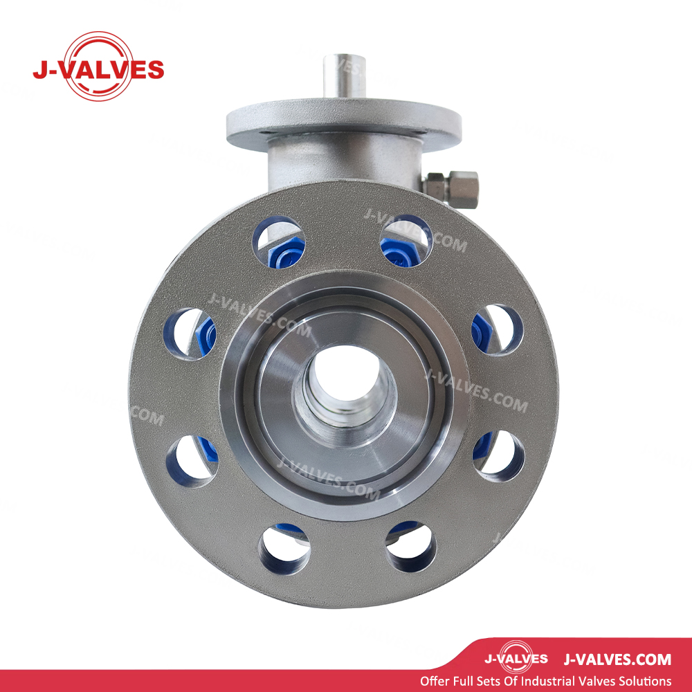 J-Valves China1500lb 2inch Forged Carbon Steel A105n Trunnion Mounted 3PC Flange End Ball Valve with Long Stem