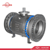 J-Valves China 600lb 16*14‘ ’ Stainless Steel F316/F304 Trunnion Mounted 3PC Flange Ball Valve