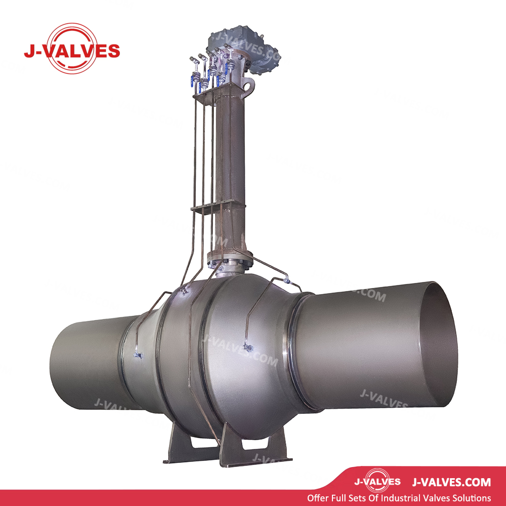 Carbon Steel Trunnion Mounted Fully Welded Ball Valve Extended Stem