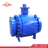 24"PN160 LF2 Three Piece Trunnion Mounted Ball Valve