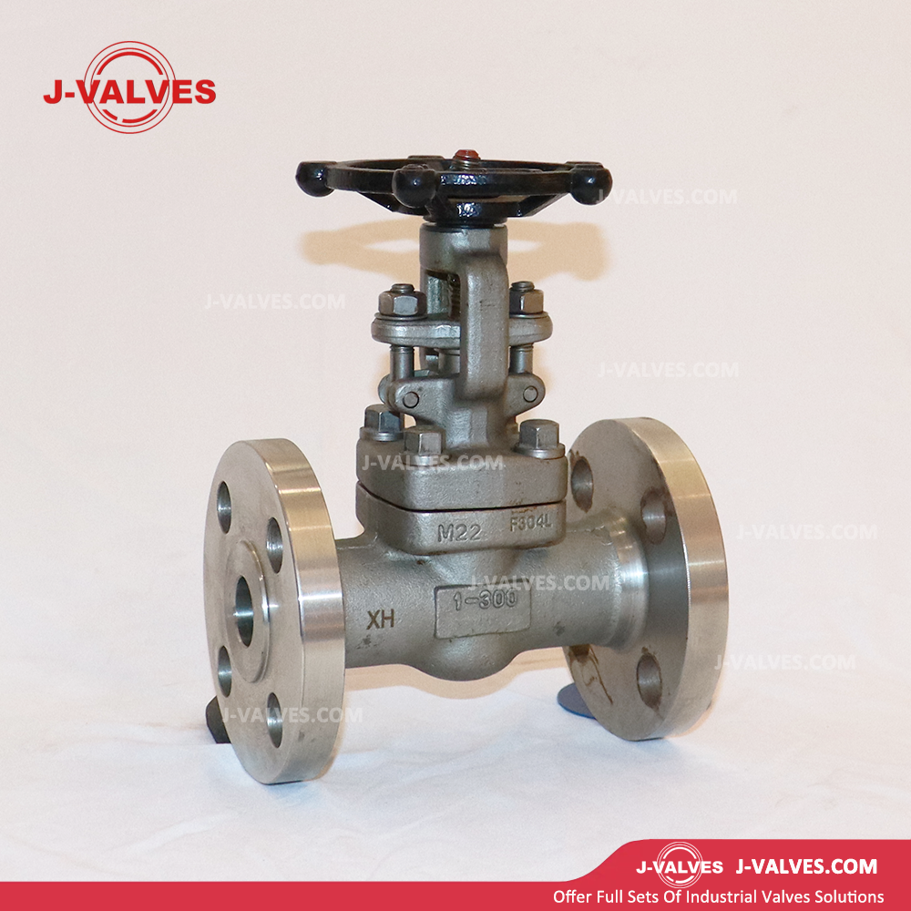 J-Valves China ANSI Class 150/300 Forged Steel Flange End Gate Valve
