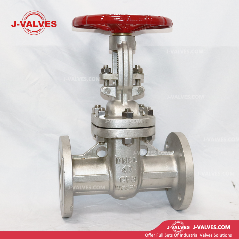 J-Valves China Flange End GB Rising Stem Investment Wcb/CF8/CF8m Gate Valve