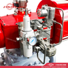 A105 Pneumatic Four Way Ball Valve