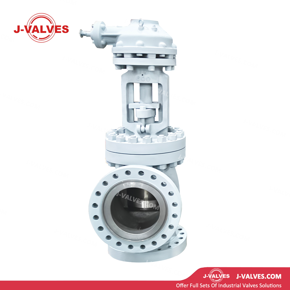 12"600LB LCC Low Temperature Right Angle Globe Valve