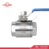 Quality Industrial Valve Product Made in China J-Valves 1-1/2'' 1000PSI Duplex Stainless Steel F51 Threaded End 3PC Ball Valve