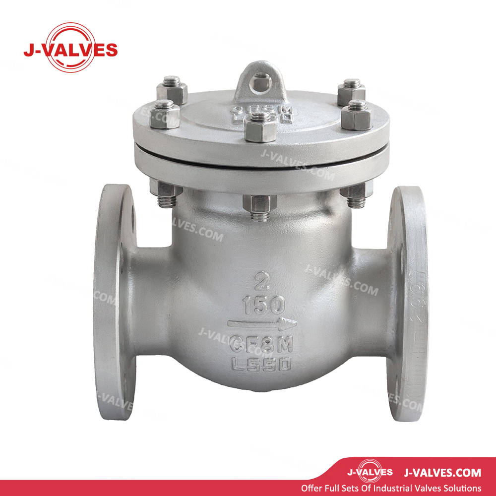 China-Made J-Valves 2 inch ANSI Class 150 Stainless Steel CF8M Bolted bonnet Flange End High-performance Swing Type Check Valve
