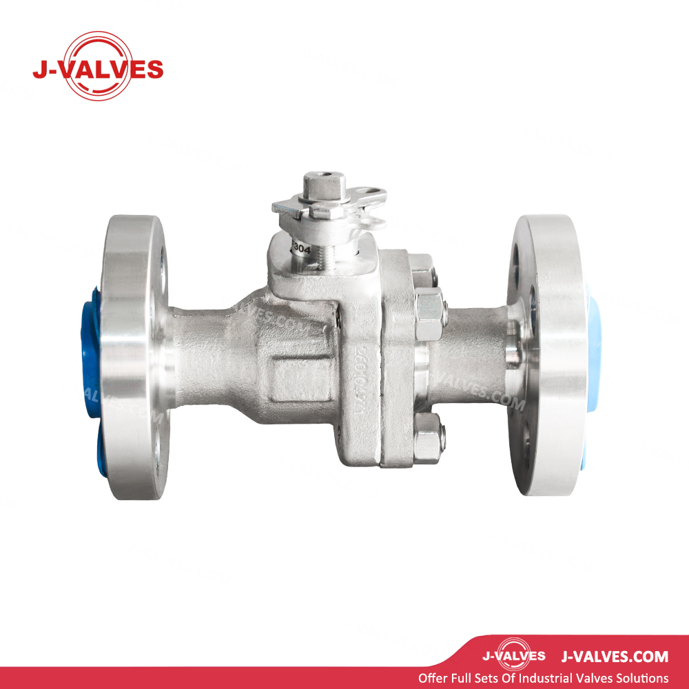 0.5"600LB Two Piece Flange Floating Ball Valve