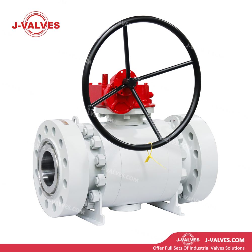 6"1500LB A105N Three Piece High Pressure Trunnion Mounted Ball Valve