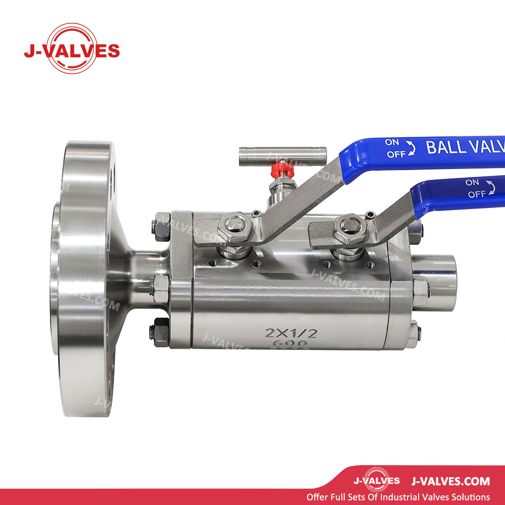 Quality Industrial Valve Product Made in China J-Valves 2*1/2′′ Flange&Thread Stainless Steel F316 600LB DBB Ball Valve