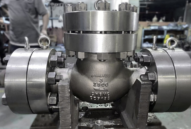 Nickel-based alloy CW6MC high-pressure swing check valve